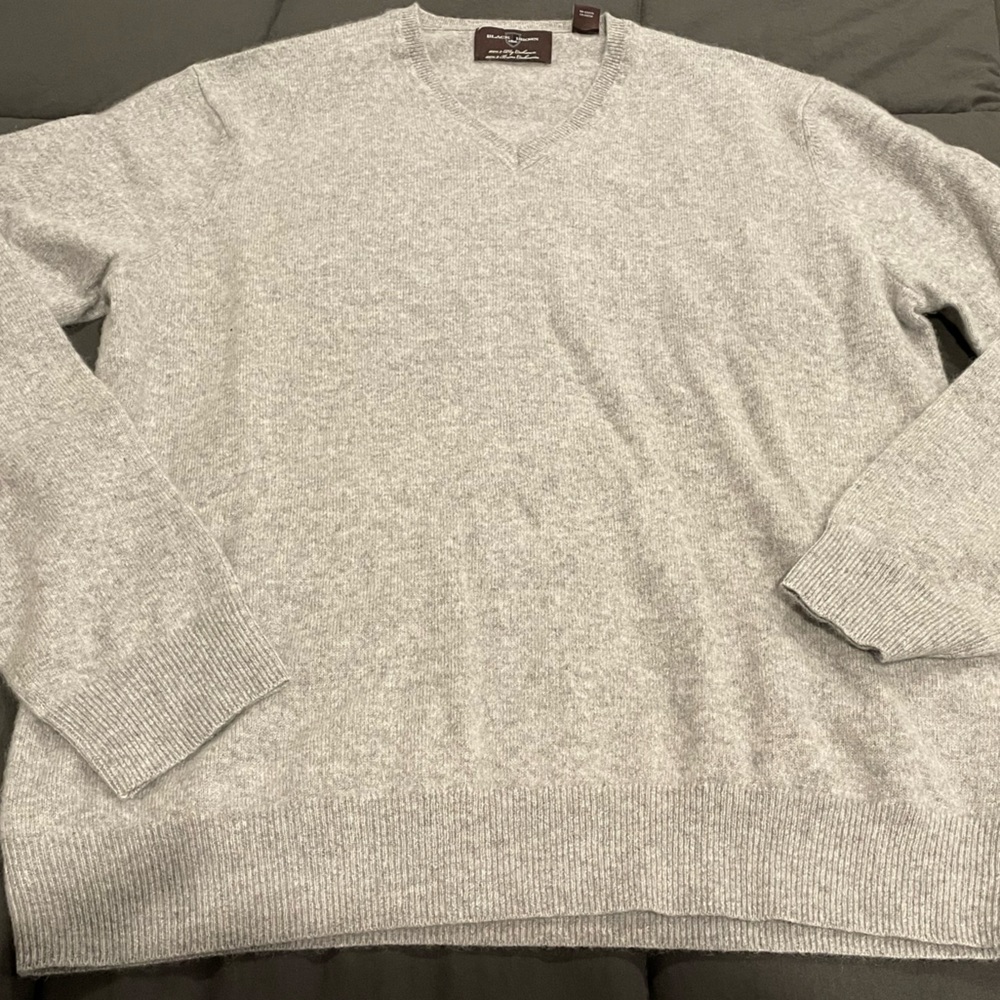 New Black and brown 1826 cashmere sweater
